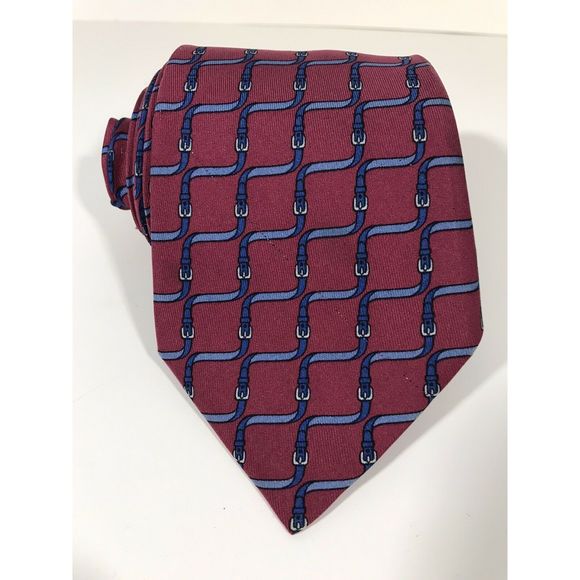 Hermes Paris 7009 TA Neck Tie Made in France - Picture 2 of 7